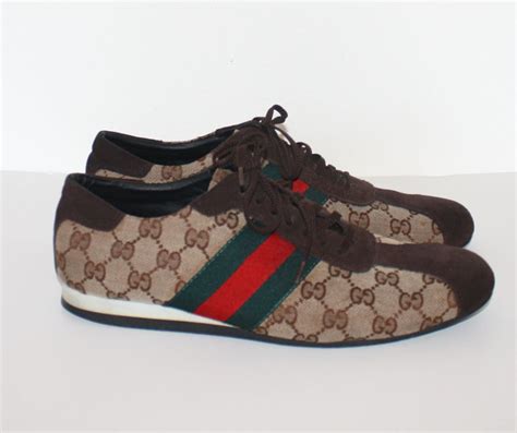 mens gucci tennis shoes sale|vintage gucci shoes for men.